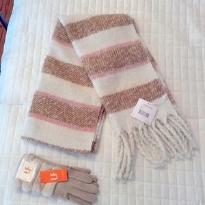 Winter Scarf and Gloves Combo!